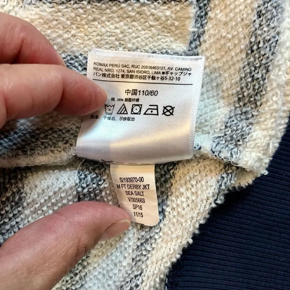 Old Navy Nautical Children’s Derby Jacket Sea Salt 5T